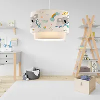 Detská lampa 'Lurgan' 1 x E27 s motívom koaly