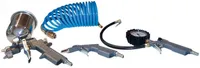 Güde 84092 Druckluft-Set 4-teilig aus Metall