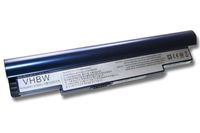 vhbw 1x Akku kompatibel mit Samsung N120, N130, N140, N510, NC20, NC10, ND10, ND20, N110 Notebook (4400 mAh, 11,1 V, Li-Ion)