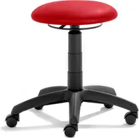 Drehhocker myKENNY mit Kunstlederbezug Rot