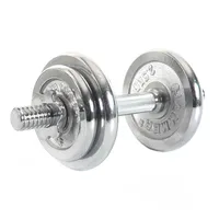 HAMMER Hanteln und Gewichte 10 kg Kurzhantel-Set, Chrom