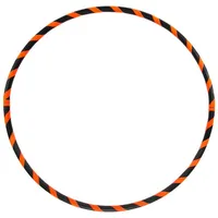 Faltbarer Anfänger Hula Hoop Reifen, Neon-Orange Ø90cm