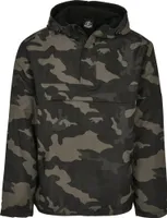 Brandit Fleece Pull Over Windbreaker darkcamo - 5XL