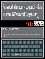 Passwort Manager - Logbuch - Safe - Internet & Passwort Organizer