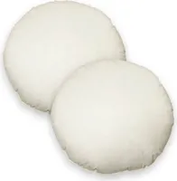 2er Pack Füllkissen 50 cm rund Federn Kissen Inlett Kissenfüllung Kopfkissen Innenkissen