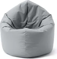 LUMALAND Sitzsack Drops (300 L) - In- & outdoor - Silbergrau