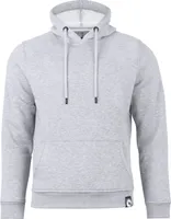 Hoodie - Kapuzenpullover  - innen angeraut  - S - Grau-Melange