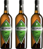 Belsazar Vermouth Dry Vermouth Set of 3, suchý, alkoholický nápoj na báze vína, fľaša, 19 %, 3 x 750 ml