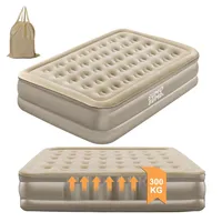 Sumosuma Luftbett 2 Person, Luftmatratze selbstaufblasend mit eingebauter elektrischer Pumpe & Kissen, Aufblasbare Matratze für Camping & Gästebett