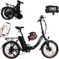 20" E-Bike 13Ah E-Klapprad,Pedelec,Elektrofahrrad City Pedelec Elektrofahrrad mit App, 25KM/H,  für Erwachsene, Herren,Damen