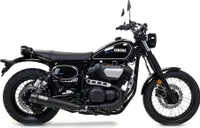 Wydech ARROW REBEL DARK do Yamaha SCR950 2017-, stal nierdzewna, czarny (tylko z kolektorem ARROW)