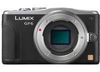 Panasonic Lumix DMC-GF6K + G VARIO 14-42mm, 16 MP, 4592 x 3448 Pixel, Live MOS, Full HD, 360 g, Schwarz