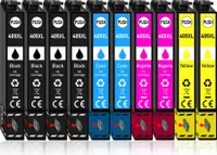 10er Pack Druckerpatronen 405 405XL kompatibel für Epson WF-4830