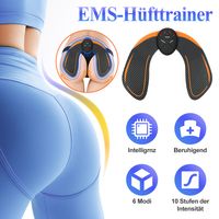 【2023 Neu】Hip Trainer, Po Trainer, EMS Trainingsgerät zur gezielten  der Po Muskulatur,Beckenboden trainingsgerät
