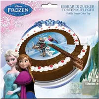 Kinder-Geburstags Tortenaufleger "Frozen - völlig unverfroren" Elsa und Freunde