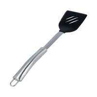 Pfannenwender EUROHOME Bratenwender 39 cm mit Silikonkant aus Edelstahl - rostfreier Küchenhelfer - Pfanne Wender spülmaschinengeeignet