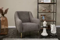 Hanah Home, Simena- BLC2829, Grau, Schlafsofas, Rahmen: Buchenholz