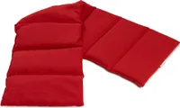 Kirschkernkissen 75x20cm groß 8-Kammer, kirschrot - Wärmekissen, Körnerkissen