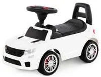Rutscher Auto weiß Super Car Nr.6 Sound Kinder Rutscherfahrzeug Lauflernhilfe