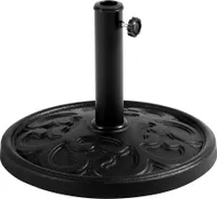 Yaheetech Sonnenschirmständer Sonnenschirmfuß Balkonschirmständer Marktschirmständer Sonnenschirm Ständer für Sonnenschirmstöcke bis 38 mm/48 mm
