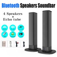 Bluetooth Soundbar TV Home Speaker System Drahtloser Subwoofer 3D-Surround-Sound