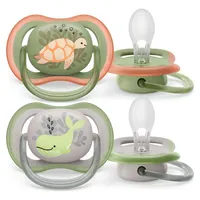 Philips Avent Ultra Air X2 Jungen Schnuller Silber 6-18 Months Silber 6-18 Months