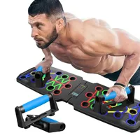 Fitnesskleingeräte, Liegestützgriffe, Multifunktions Push Up Board,Faltbares,Fitness board, 30 Funktionen, Muskeltraining, mit LCD-Bildschirm Zählen