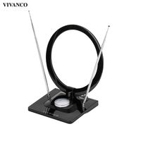 VIVanco™Full HD Antenne Indoor, Ring Design, Regelbar, LTE Filter