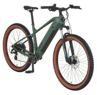 Prophete DICE 1.0 E-MTB 27,5" – Enovation Hinterradmotor 250W, 40Nm, Shimano Altus 8-Gang, 100 km Reichweite, Suntour XCT Federgabel, Hydraulische Scheibenbremse, Bronze Grün