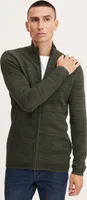 !Solid SDStruan Herren Strickjacke Cardigan Feinstrick mit Stehkragen und Reißverschluss Struktur Strick