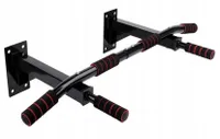 ASATO® Klimmzugstange, Wandmontage 4-in-1, Belastbarkeit 200 kg, Schaumstoffgriffe
