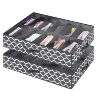 BigDean Schuhbox 10 Boxen stapelbar mit Sichtfenster & Schublade Schuhe  Spielzeug etc. (10 St)