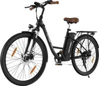 Hitway 28 Zoll Elektrofahrrad E Bike Damen 250W und 36V 13Ah 468Wh, Trekkingrad 7 Gang, 25km/h, Heckmotor, Kettenschaltung, LCD Display,  City E-Bike
