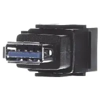 BACHMANN Keystone spojka USB3.0 A(F) - USB3.0 A(F), 1:1 (917.120) (19.07.1784)