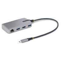 StarTech.com 5G3AGBB-USB-C-HUB Hub &amp; Konzentrator USB 3.2 Gen 1 (3.1 Gen 1) Typ-C 5000 Mbit/s Gris