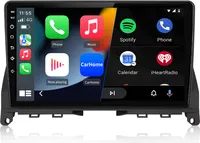 6+128G Carplay Android 13 Radio samochodowe do Mercedes Benz C Class W204 S204 2006-2011 GPS Navi WIFI 4G BT DAB+ SWC USB RDS DSP 8-rdzeniowy