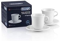 DeLonghi SET DLSC309 Cappuccino Keramik Tassen 2er Set