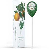 Meine Orangerie Feuchtigkeitsmesser für Pflanzen - Boden Feuchtigkeitsmessgerät für Topf- und Zimmerpflanzen - Einfach die Feuchte der Erde direkt an den Wurzeln ablesen - Premium Gießanzeiger