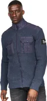 Crosshatch - "Palax" Pullover für Herren BG692 (L) (Marineblau meliert)