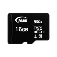 Team 16 GB Micro SDHC Klasse 10 UHS-I Flash-Karte mit Adapter