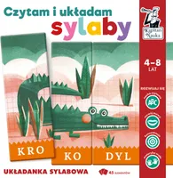 Kapitan Nauka Czytam i układam sylaby Układanka sylabowa
