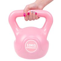 Kettlebell Kugelhantel 10 kg Schwunghantel für Frauen Gewichtheben Sportgerät