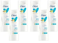 Dove  Body Lotion Hydro Pflege 6x 400ml | Körperpflege für pflegeleichte Haut mit Ceramide Aufbau Serum
