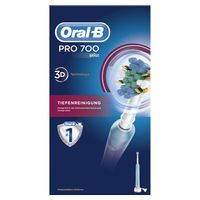 Oral-B Elektrische Zahnbürste PRO 700 Tiefenreinigung blau