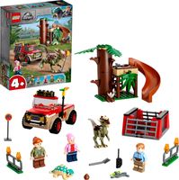 LEGO 76939 Jurassic World Flucht des Stygimoloch Spielzeug, Starterset für Kinder ab 4 Jahre mit Figuren und Baumhaus, Dinosaurier Geschenkidee