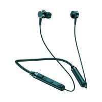 Drahtlose Nackenkopfhörer, BT5.1 | In-Ear-Design | Ultraleichtes Gewicht | Geräuschreduzierung | HiFi-Klangqualität | Mit Mikrofon | Tastensteuerung, grün