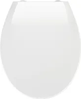 WC prkénko vyrobené z termoplastu KOS, barva bílá