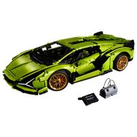 Stavebnica s modelom auta LEGO Technic Lamborghini Sián FKP 37 (42115), postavte si a vystavte model Sián FKP 37 (3 969 dielikov)
