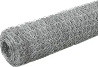 vidaXL Drátěný plot z pozinkované oceli 25x1,2 m stříbrný