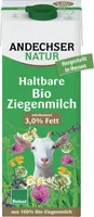 Andechser Natur Ziegen-H-Milch 3,0% -- 1l x 12  - 12er Pack VPE